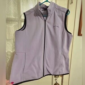 CAPE NEDDICK Logo on a Gear For Sports Light Purple Vest with Blk Trim ⛳️